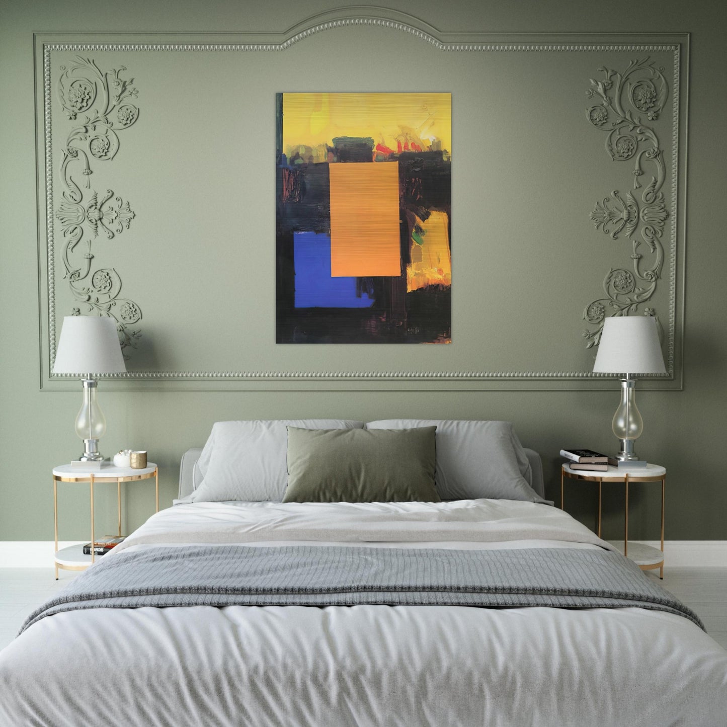 Ora Pro Nobis - Hans Hofmann Brushed Aluminum Print - 70x100 cm / 28x40 inches | Hans Hofmann Aluminum Print | Hans Hofmann Prints