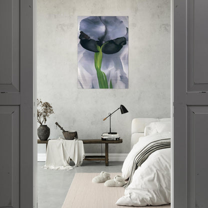 Iris 7 - Georgia O'Keeffe Brushed Aluminum Print - 70x100 cm / 28x40 inches | Georgia O'Keeffe Aluminum Print | Georgia O'Keeffe Prints
