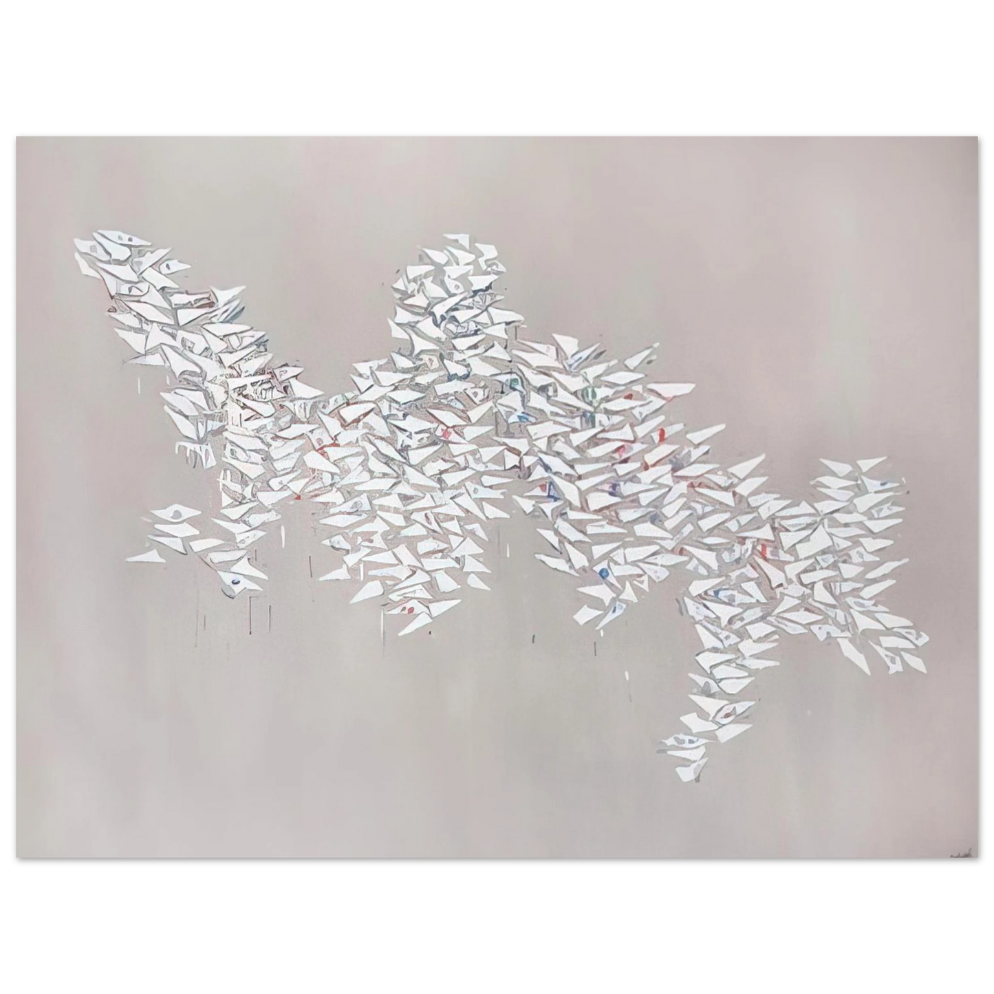 Robert Goodnough - Motion II - 1981  75x100 cm / 30x40inches Fine Art Poster