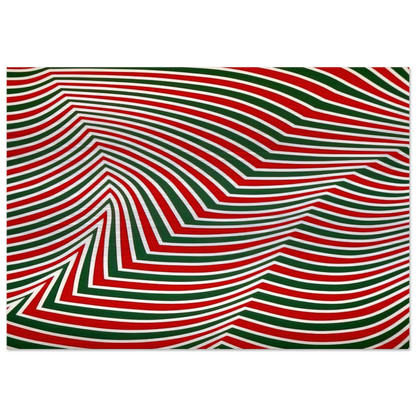 Swirling Retina - Marcel Barbeau Brushed Aluminum Print - 70x100 cm / 28x40 inches | Marcel Barbeau Aluminum Print | Marcel Barbeau Prints
