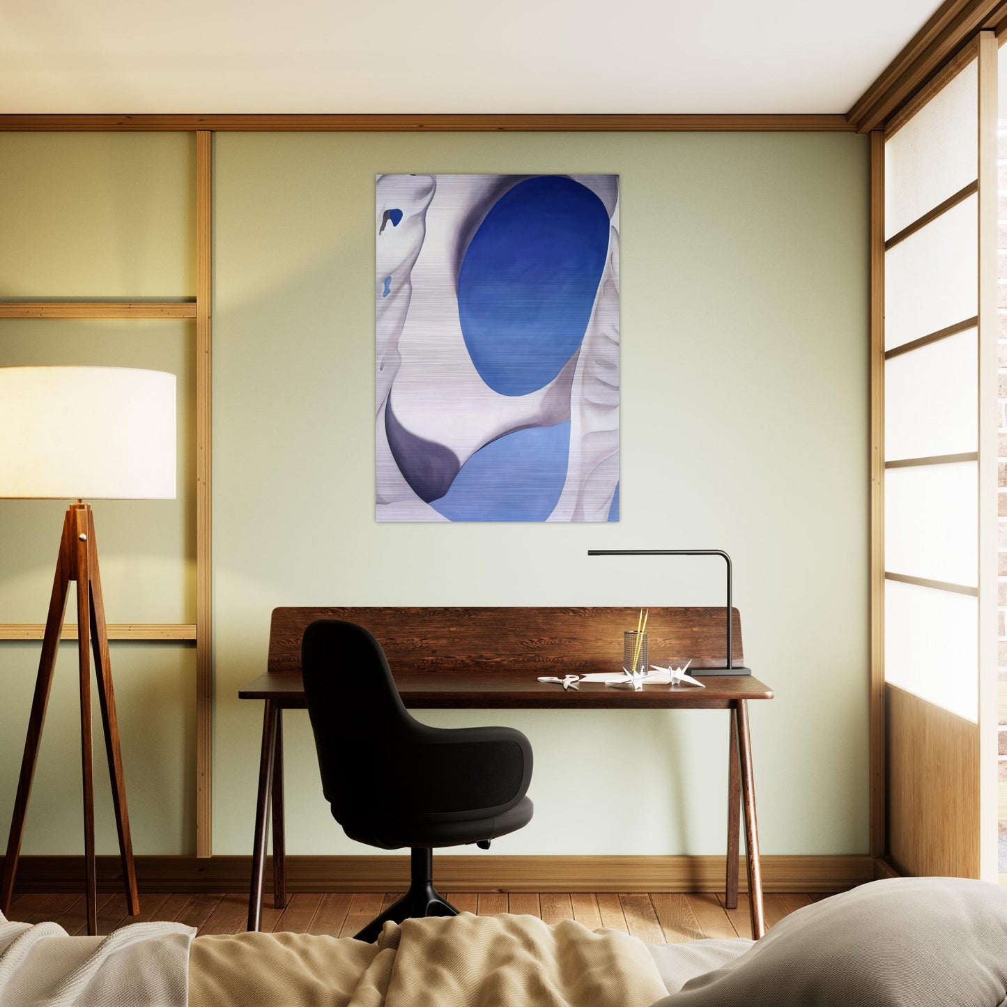 Pelvis II - Georgia O'Keeffe Brushed Aluminum Print - 70x100 cm / 28x40 inches | Georgia O'Keeffe Aluminum Print | Georgia O'Keeffe Prints