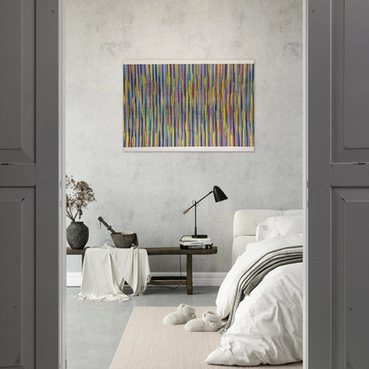 Joy Ride - 1981 - Gene Davis Brushed Aluminum Print - 70x100 cm / 28x40 inches | Gene Davis Aluminum Print | Gene Davis Prints