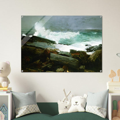 WEATHERBEATEN 1894 - Winslow Homer Acrylic Print - 70x100 cm / 28x40″ inches