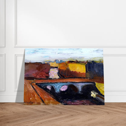 VIEW OF THE SEINE THE PONT SAINT MICHEL 1904 - Henri Matisse Brushed Aluminum Print - 70x100 cm / 28x40 inches | Henri Matisse Aluminum Print | Henri Matisse Prints