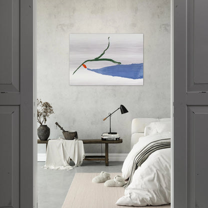A Little Zen - 1970 - Helen Frankenthaler Brushed Aluminum Print - 70x100 cm / 28x40 inches | Helen Frankenthaler Aluminum Print | Helen Frankenthaler Prints