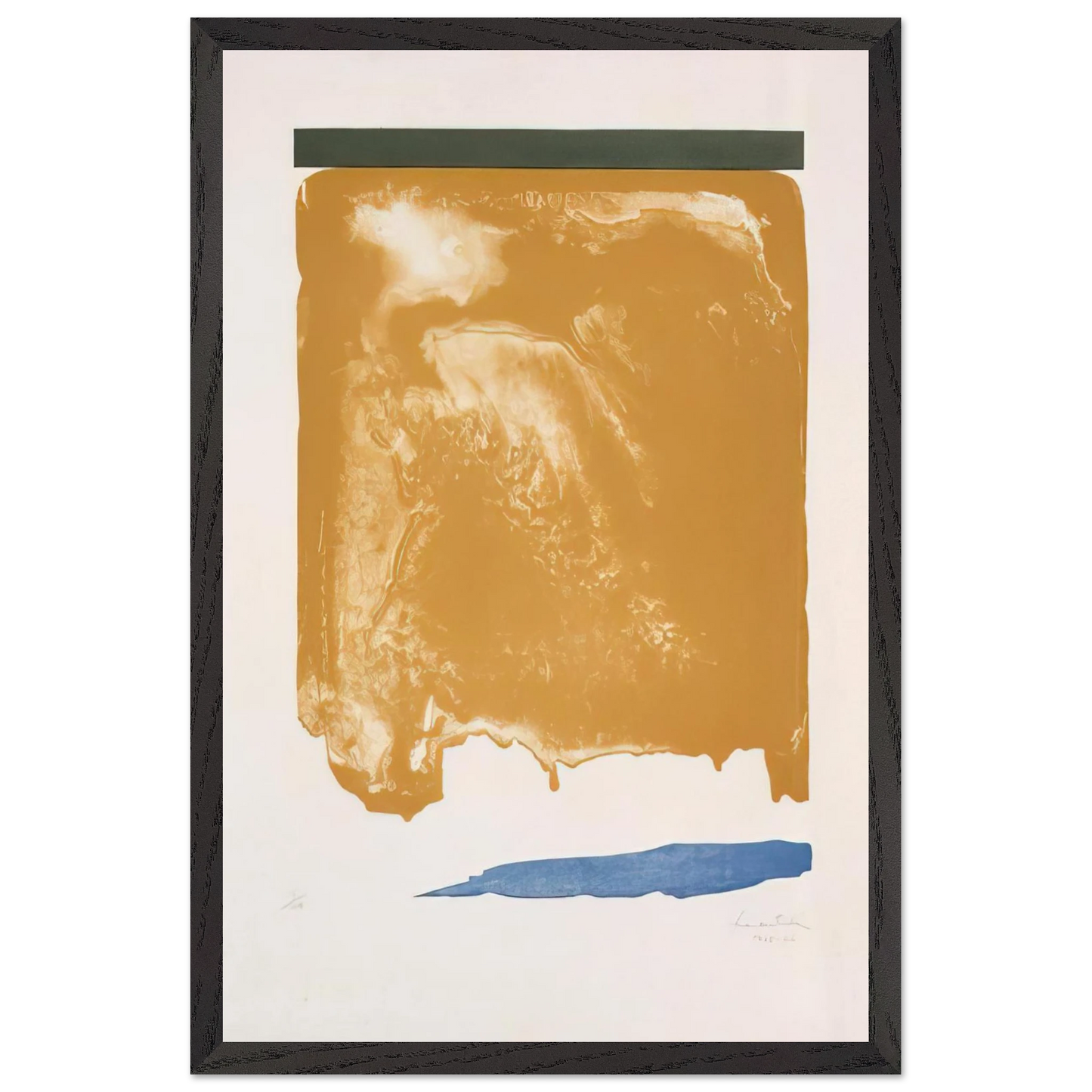 Helen Frankenthaler - Persian Garden - 1966 Wall art - 60x80 cm / 24x32 inches - Fine Art Poster-canvas - -