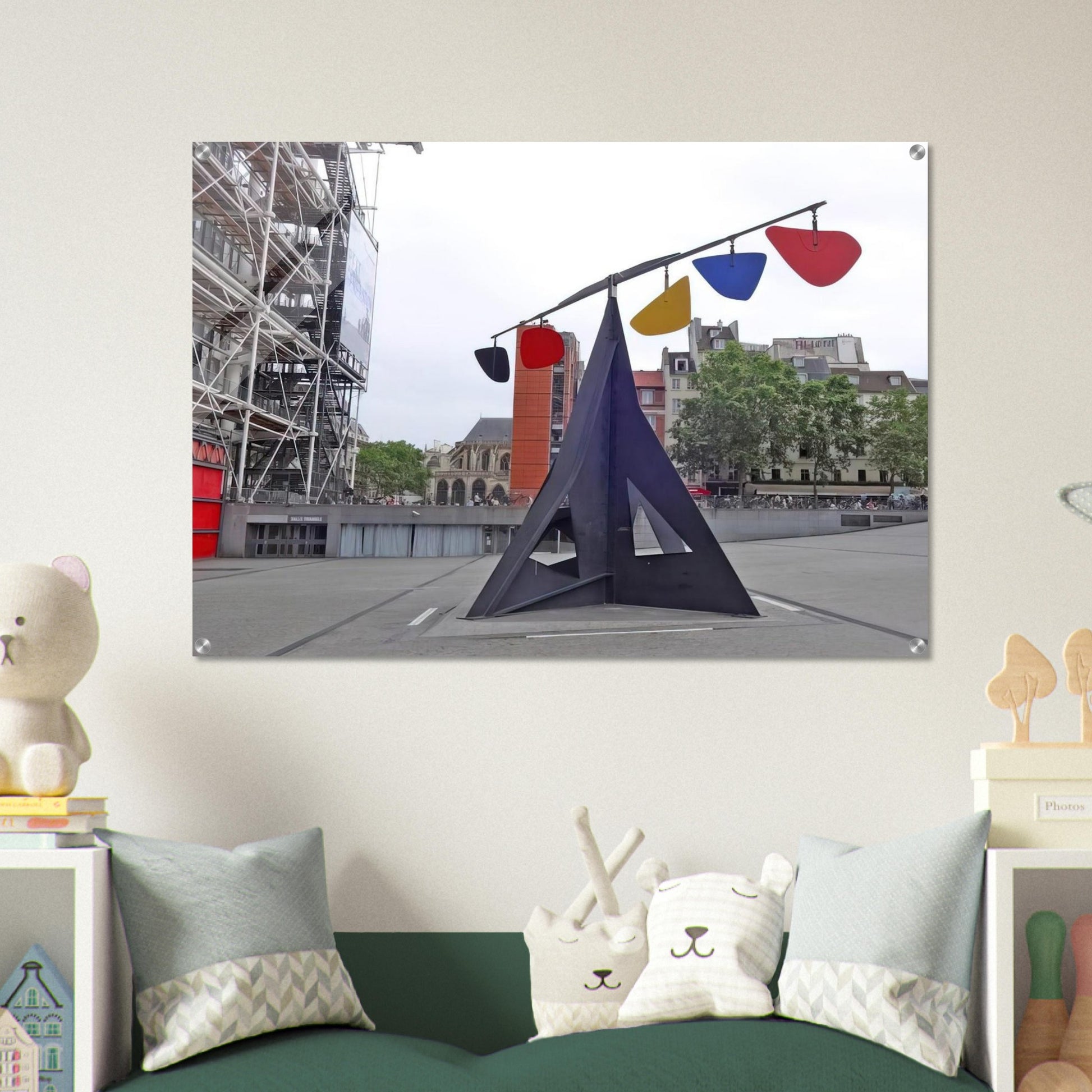 HORIZONTAL 1974 - Alexander Calder Acrylic Print - 70x100 cm / 28x40″ inches