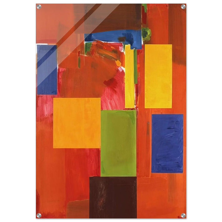 Sanctum Sanctorum - Hans Hofmann Acrylic Print - 70x100 cm / 28x40″ inches