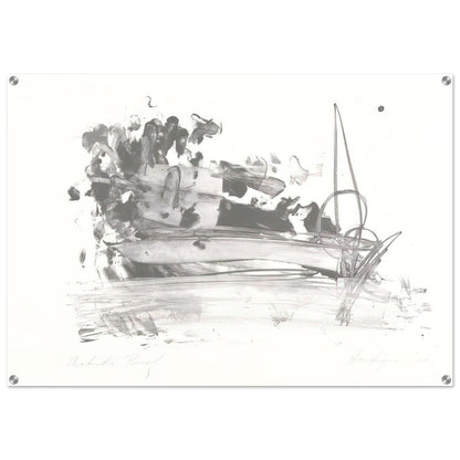 The Hero Leaves His Ship - Grace Hartigan Acrylic Print - 70x100 cm / 28x40″ inches | Grace Hartigan Wall Art | Grace Hartigan Prints