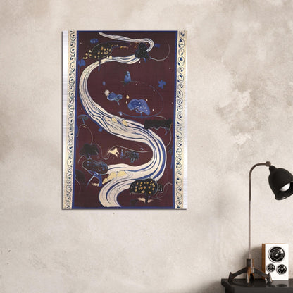 The River - figurative - Brett Whiteley Brushed Aluminum Print - 70x100 cm / 28x40 inches | Brett Whiteley Aluminum Print | Brett Whiteley Prints