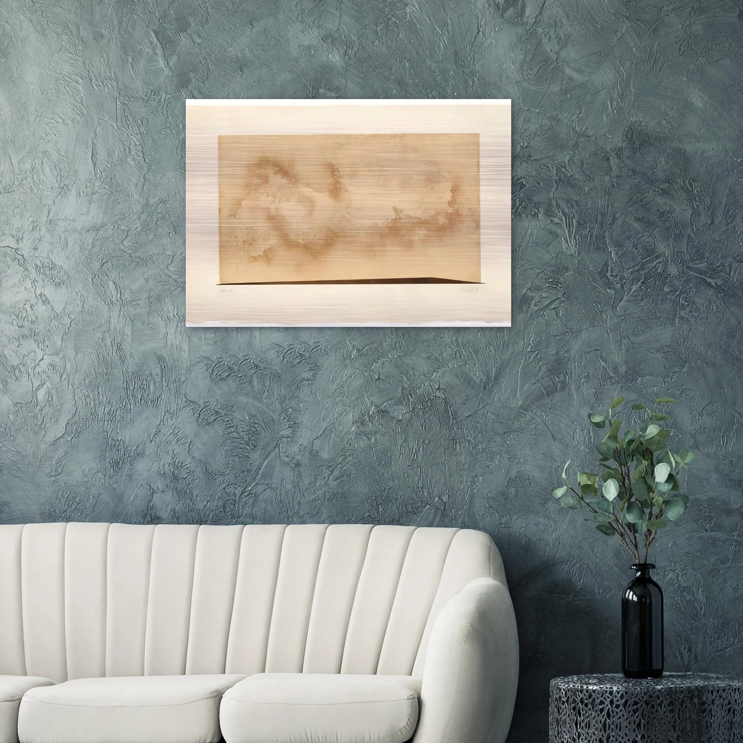 Déka 28 - 1987 - John Cage Brushed Aluminum Print - 70x100 cm / 28x40 inches | John Cage Aluminum Print | John Cage Prints