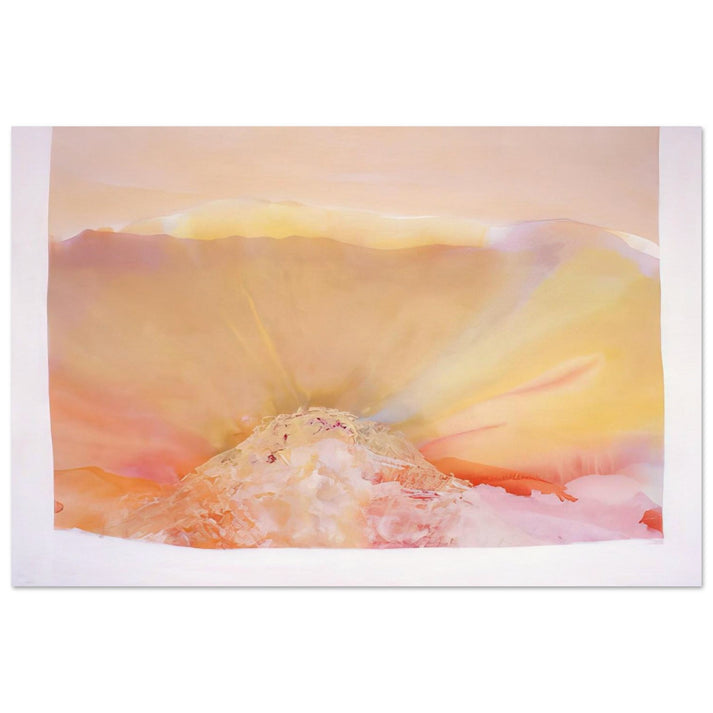 Eye Of The Pyramid Version I - 1988 - Ronnie Landfield Art Prints - 100x150 cm / 40x60″ inches | Ronnie Landfield Poster | Ronnie Landfield Prints