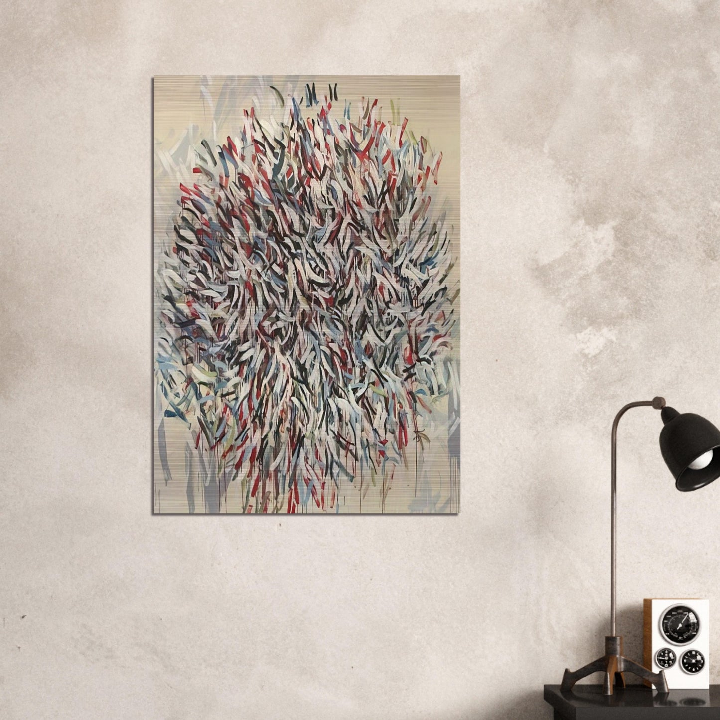 Abstract 2 - 1982 - Robert Goodnough Brushed Aluminum Print - 70x100 cm / 28x40 inches | Robert Goodnough Aluminum Print | Robert Goodnough Prints
