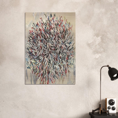 Abstract 2 - 1982 - Robert Goodnough Brushed Aluminum Print - 70x100 cm / 28x40 inches | Robert Goodnough Aluminum Print | Robert Goodnough Prints