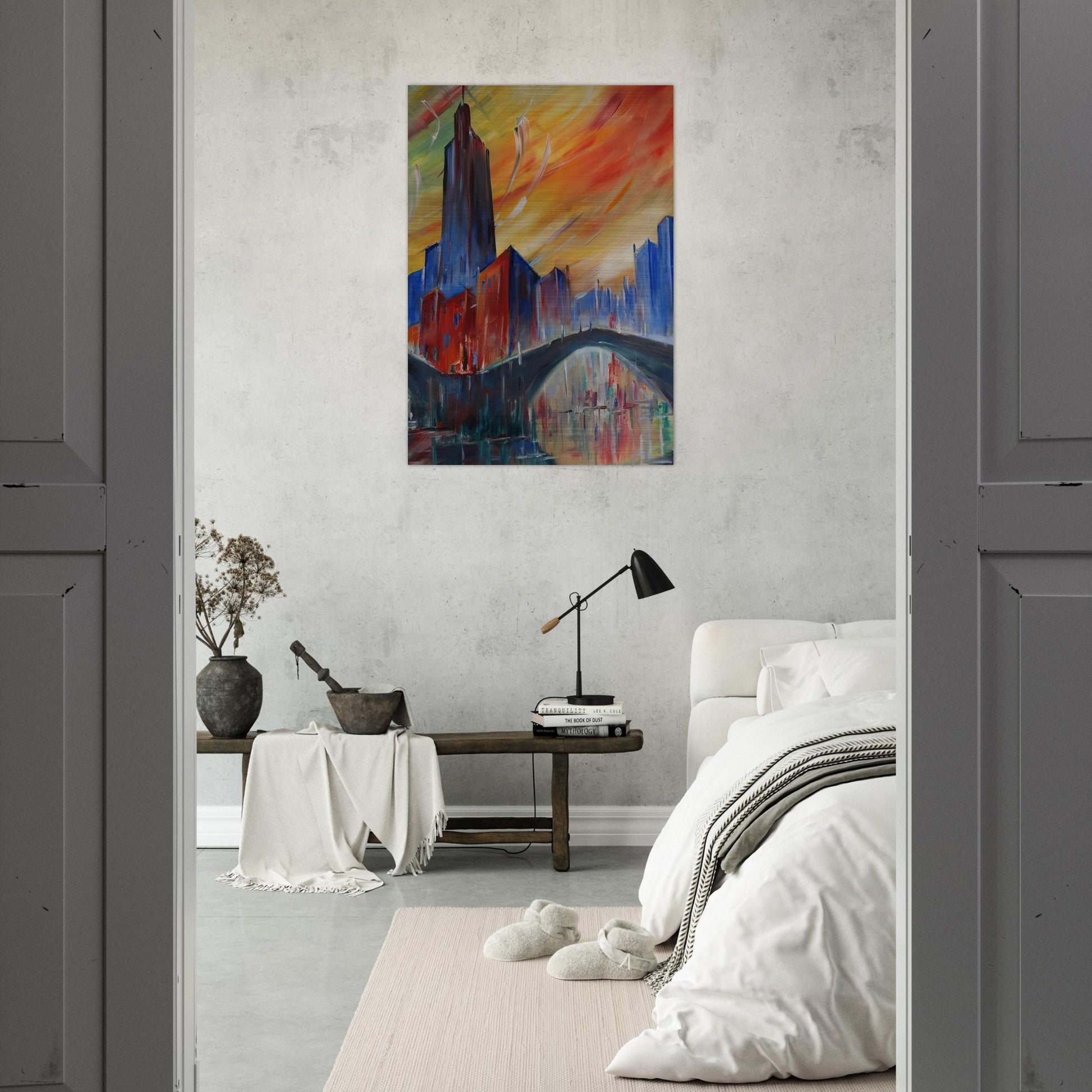 Untitled - 1983 - Konrad Zuse Brushed Aluminum Print - 70x100 cm / 28x40 inches | Konrad Zuse Aluminum Print | Konrad Zuse Prints