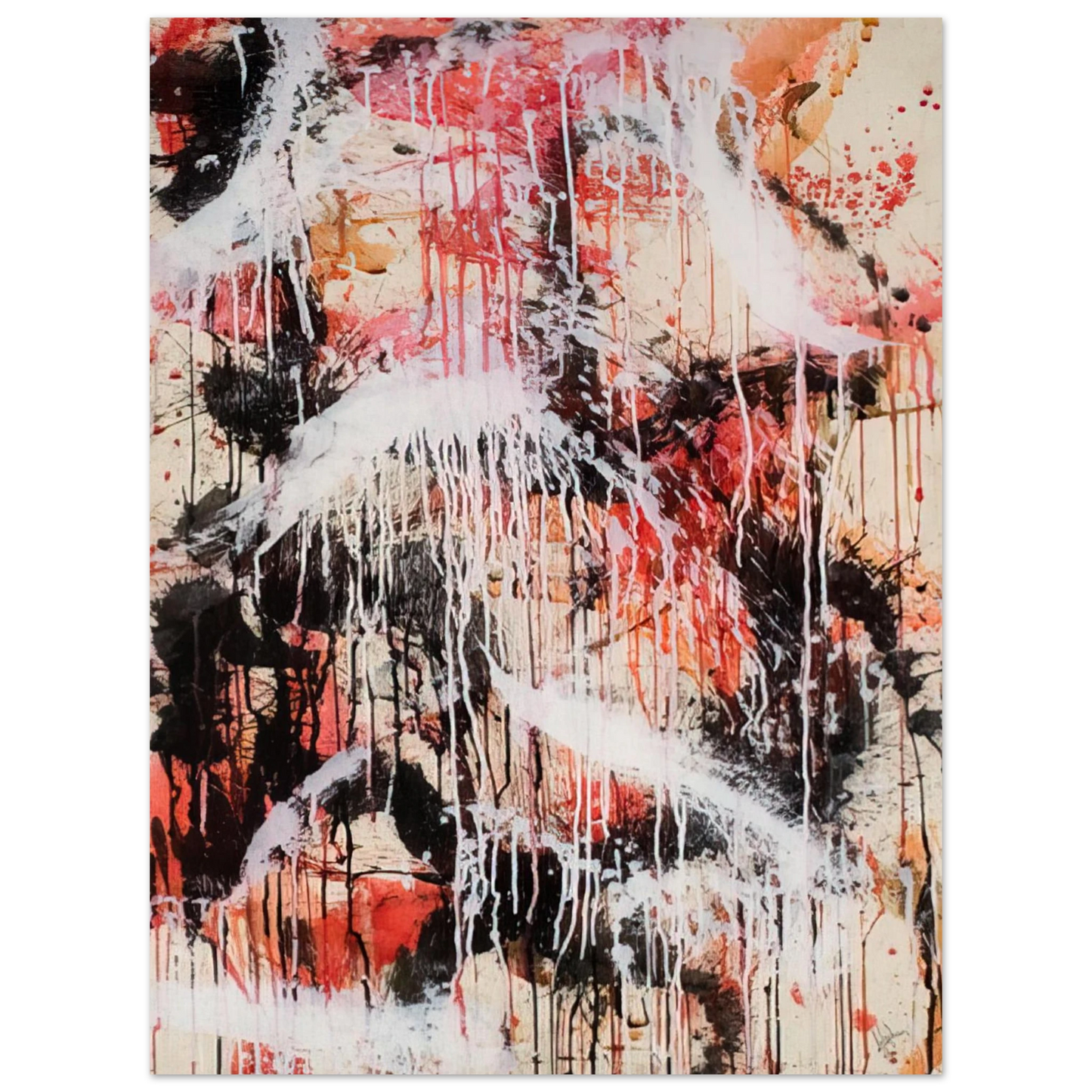 Mark Rothko - Untitled - 1959 Wall Art - 30x40 cm / 12x16 inches - Premium Wooden Framed Poster With Fine Art Paper - Black frame