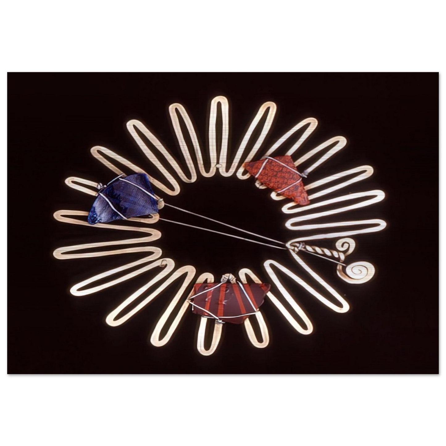 BROOCH 1938 - Alexander Calder Brushed Aluminum Print - 70x100 cm / 28x40 inches | Alexander Calder Aluminum Print | Alexander Calder Prints