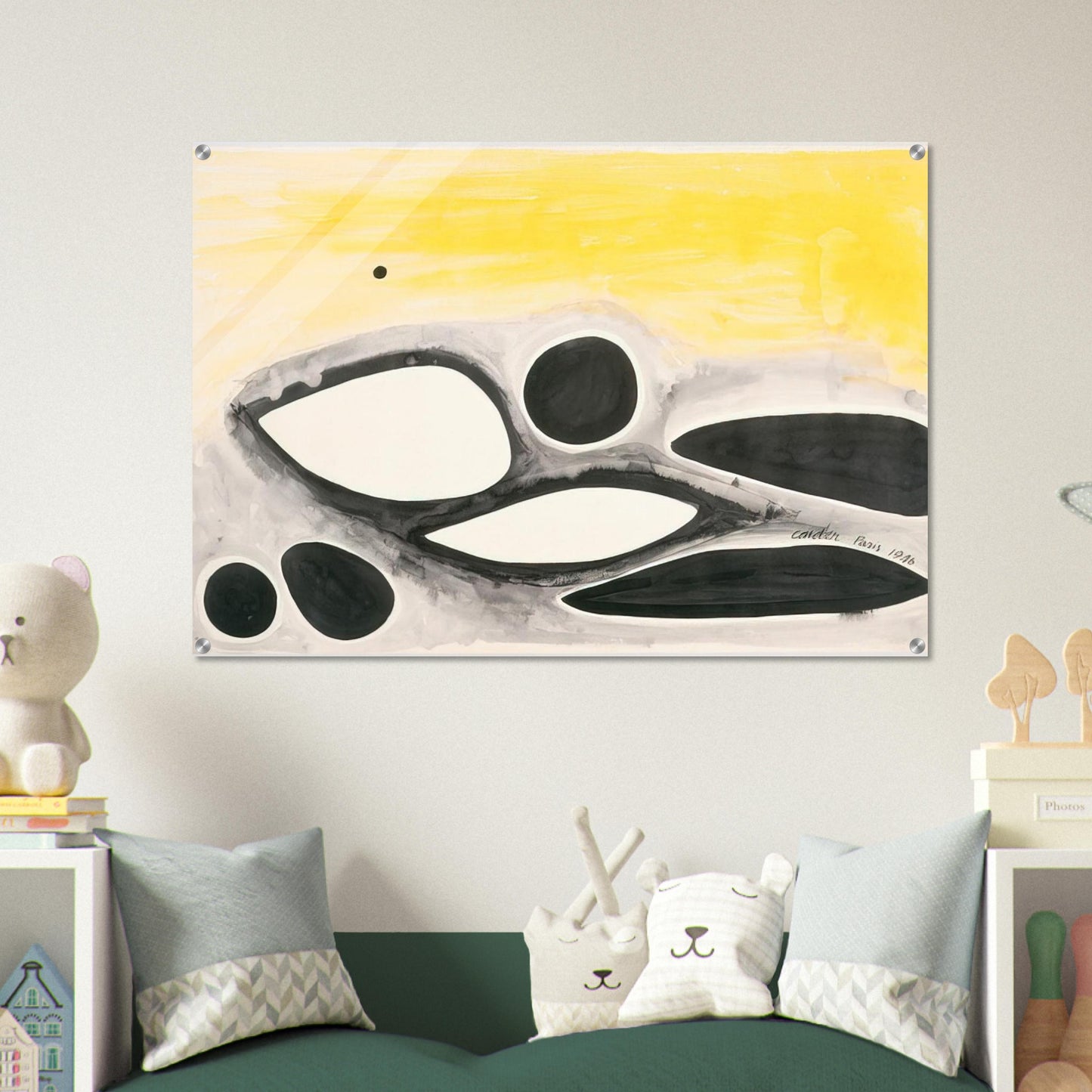 UNTITLED 1946 0 - Alexander Calder Acrylic Print - 70x100 cm / 28x40″ inches | Alexander Calder Wall Art | Alexander Calder Prints