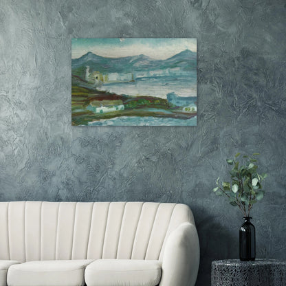 CADAQUES 2 - Salvador Dali Brushed Aluminum Print - 70x100 cm / 28x40 inches | Salvador Dali Aluminum Print | Salvador Dali Prints