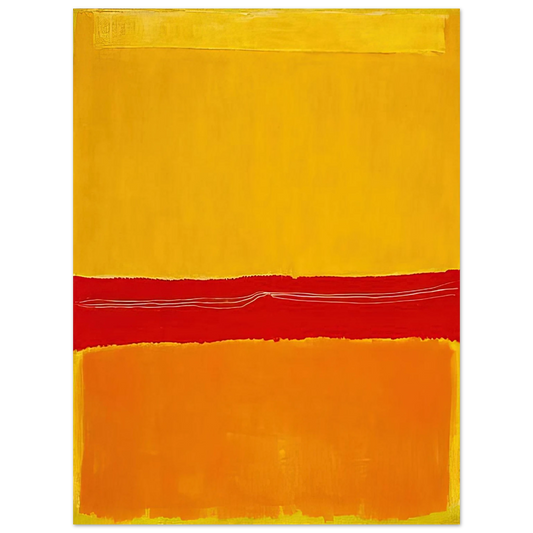 Mark Rothko - No.5No.22 - 1950 Wall Art - 21x29.7 cm / 8x12" - Fine Art Poster - -