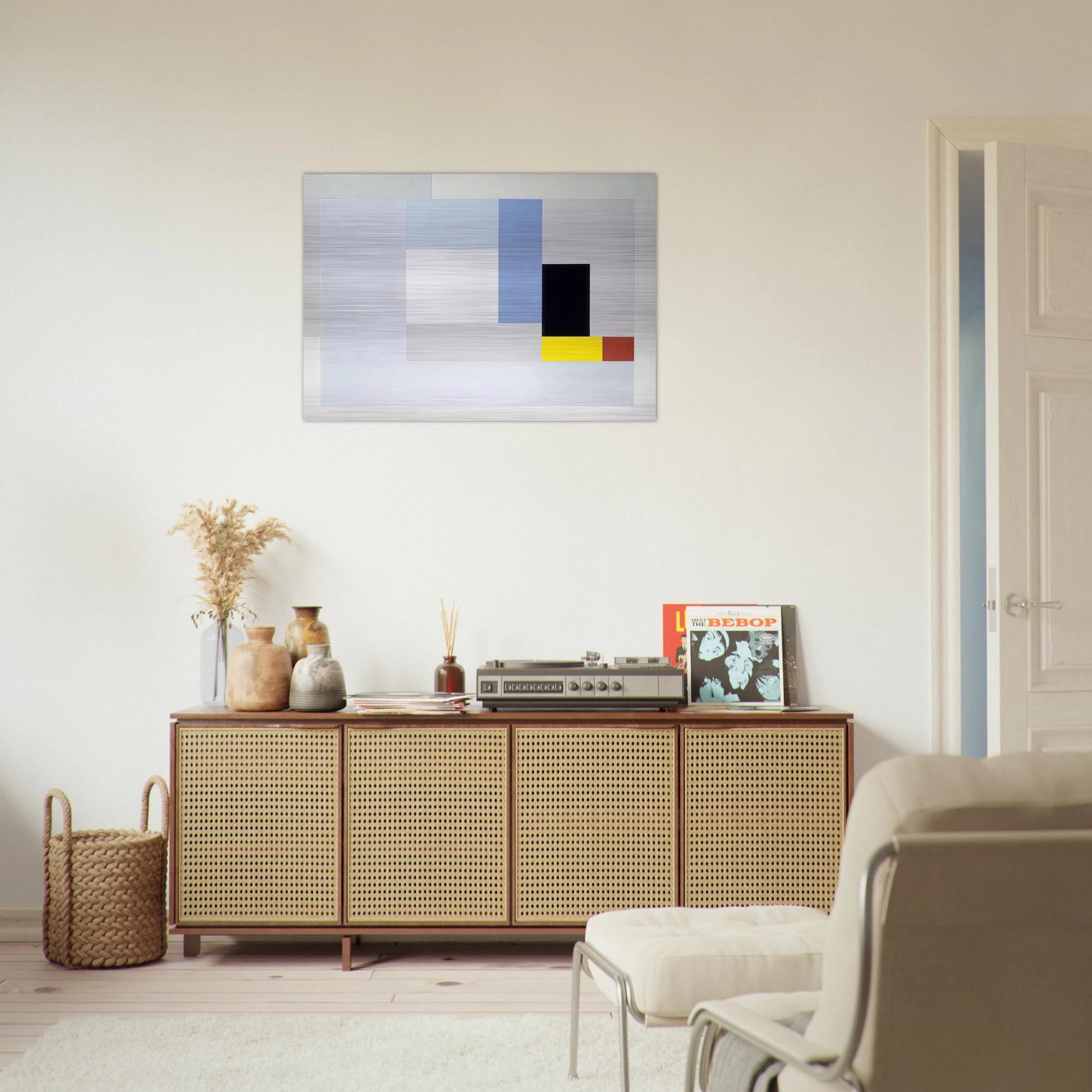 June 1937 painting - 1937 - Ben Nicholson Brushed Aluminum Print - 70x100 cm / 28x40 inches | Ben Nicholson Aluminum Print | Ben Nicholson Prints