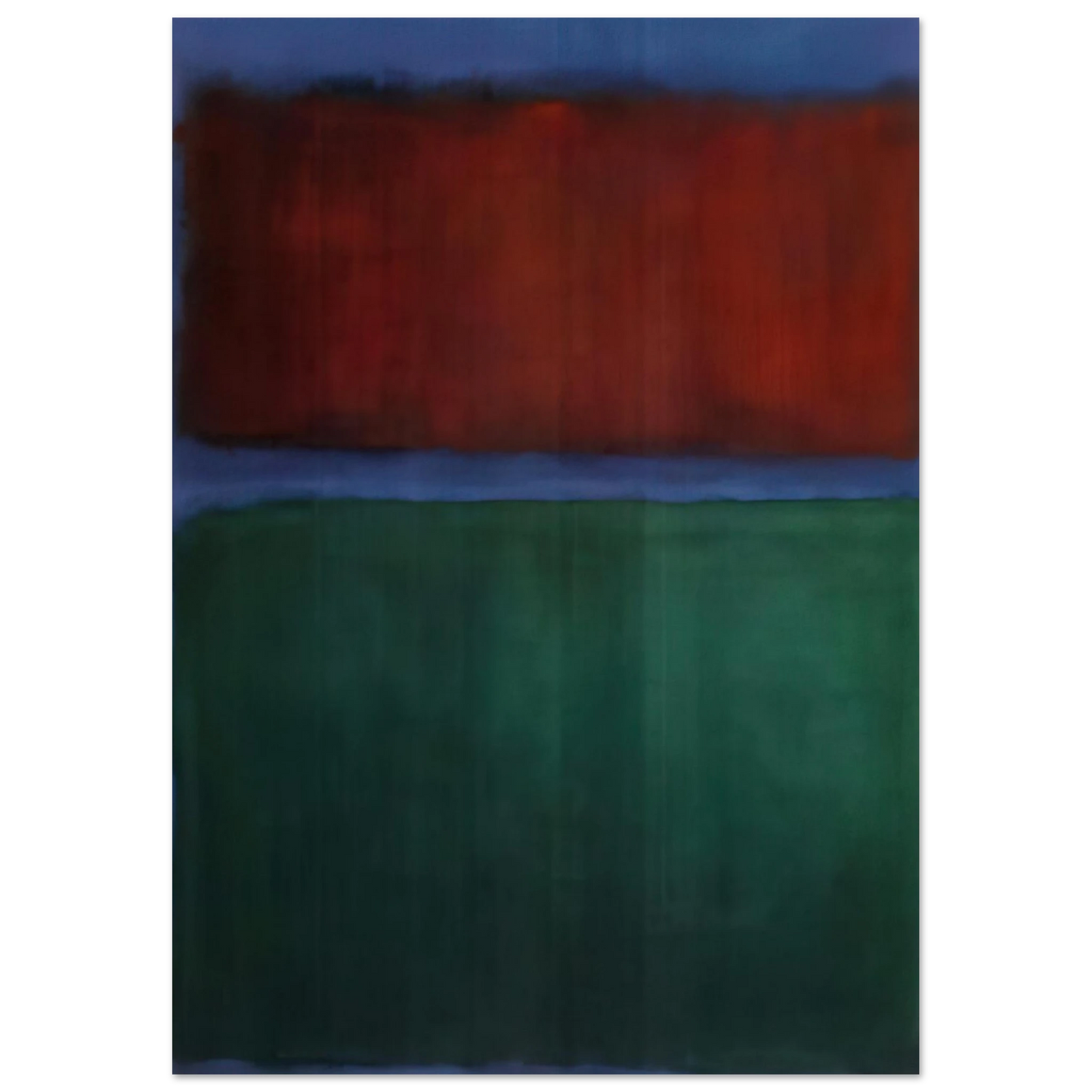 Mark Rothko - Earth and Green - 1955 Wall Art - 30x40 cm / 12x16 inches - Fine Art Poster-canvas - -
