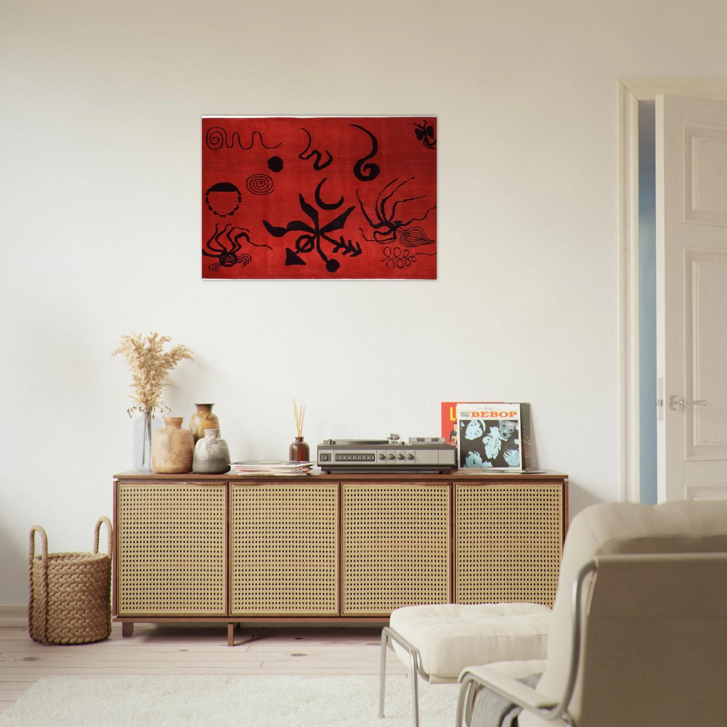 ARAIGNEE 1953 - Alexander Calder Brushed Aluminum Print - 70x100 cm / 28x40 inches | Alexander Calder Aluminum Print | Alexander Calder Prints