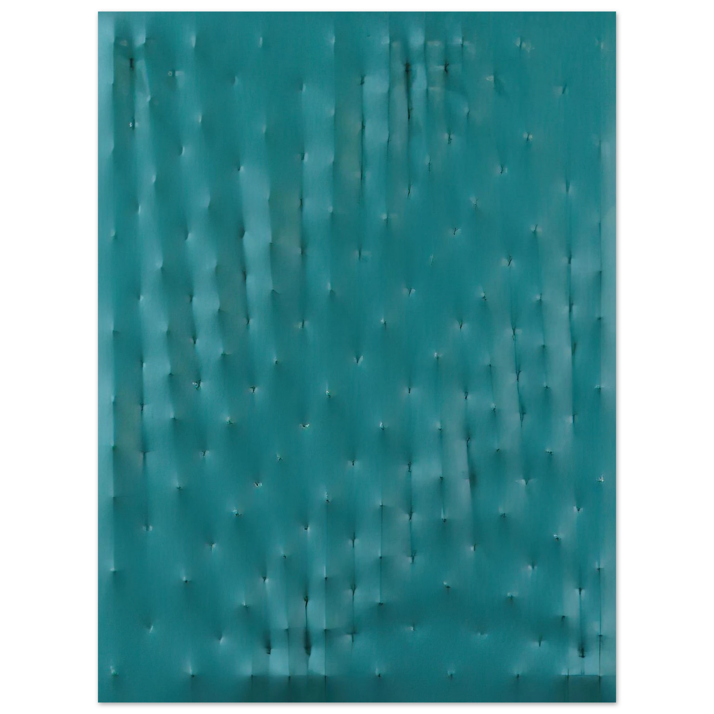 Enrico Castellani - Superficie verde - Spatialism  75x100 cm / 30x40inches Fine Art Poster