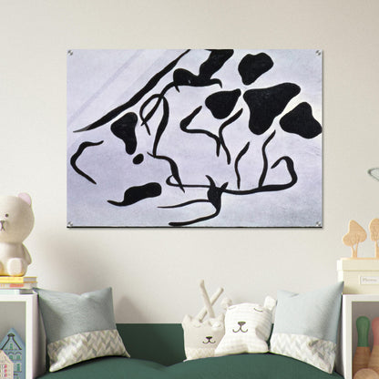 Automatic Drawing - Jean Arp Acrylic Print - 70x100 cm / 28x40″ inches