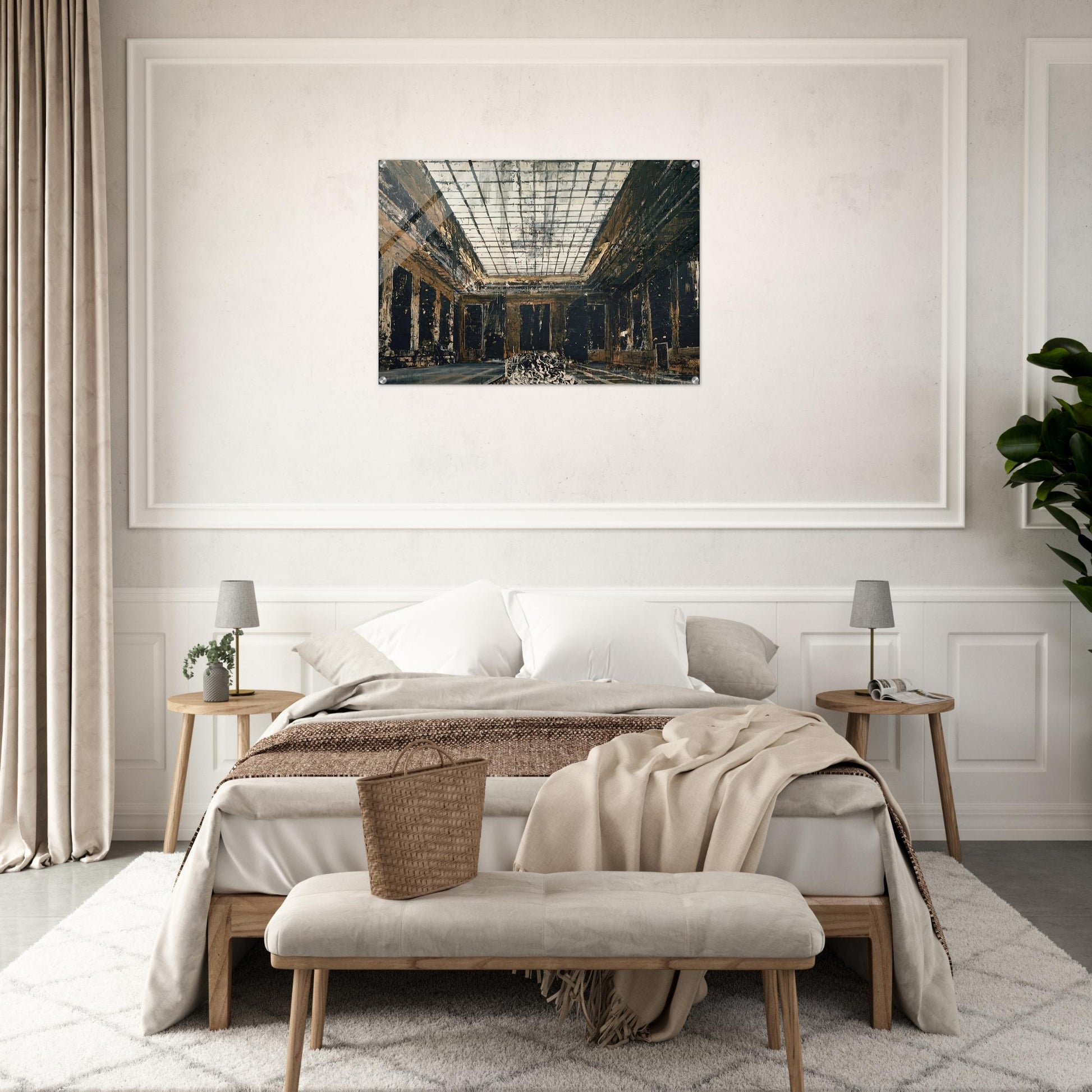 INTERIOR 1981 - Anselm Kiefer Acrylic Print - 70x100 cm / 28x40″ inches