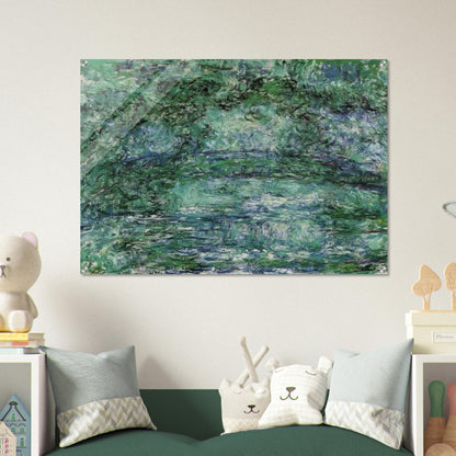 The Japanese Bridge 6 - claude monet Acrylic Print - 70x100 cm / 28x40″ inches