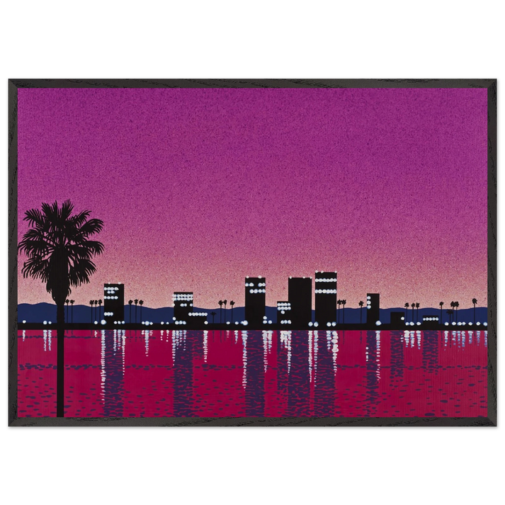 The Limelight - monolog - Hiroshi Nagai 70x100 cm / 28x40 inches Framed Art Print – Black Wooden Frame