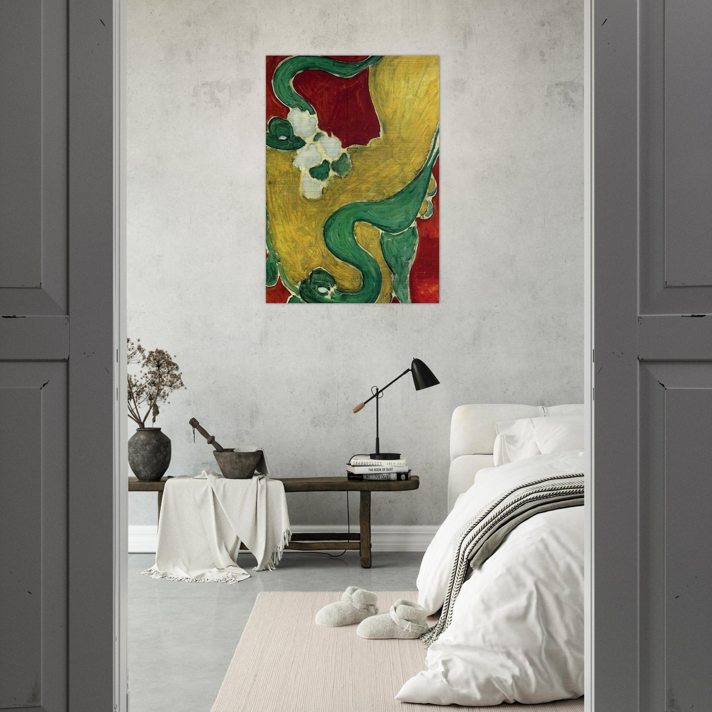 THE RACAILLE CHAIR 1946 - Henri Matisse Brushed Aluminum Print - 70x100 cm / 28x40 inches | Henri Matisse Aluminum Print | Henri Matisse Prints
