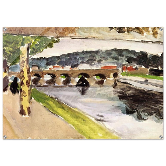 PARADE PLATANES 1917 - Henri Matisse Acrylic Print - 70x100 cm / 28x40″ inches