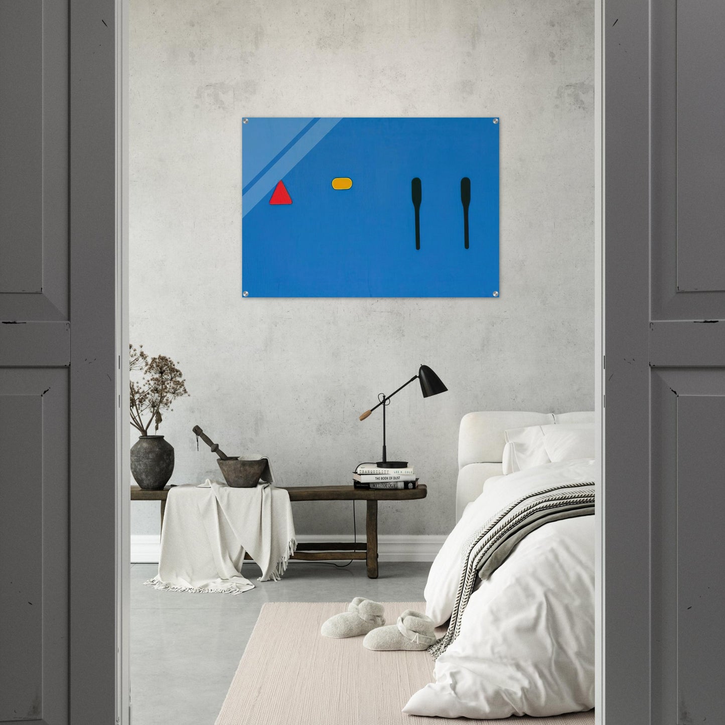 Untitled - 1968 - Ron Gorchov Acrylic Print - 70x100 cm / 28x40″ inches