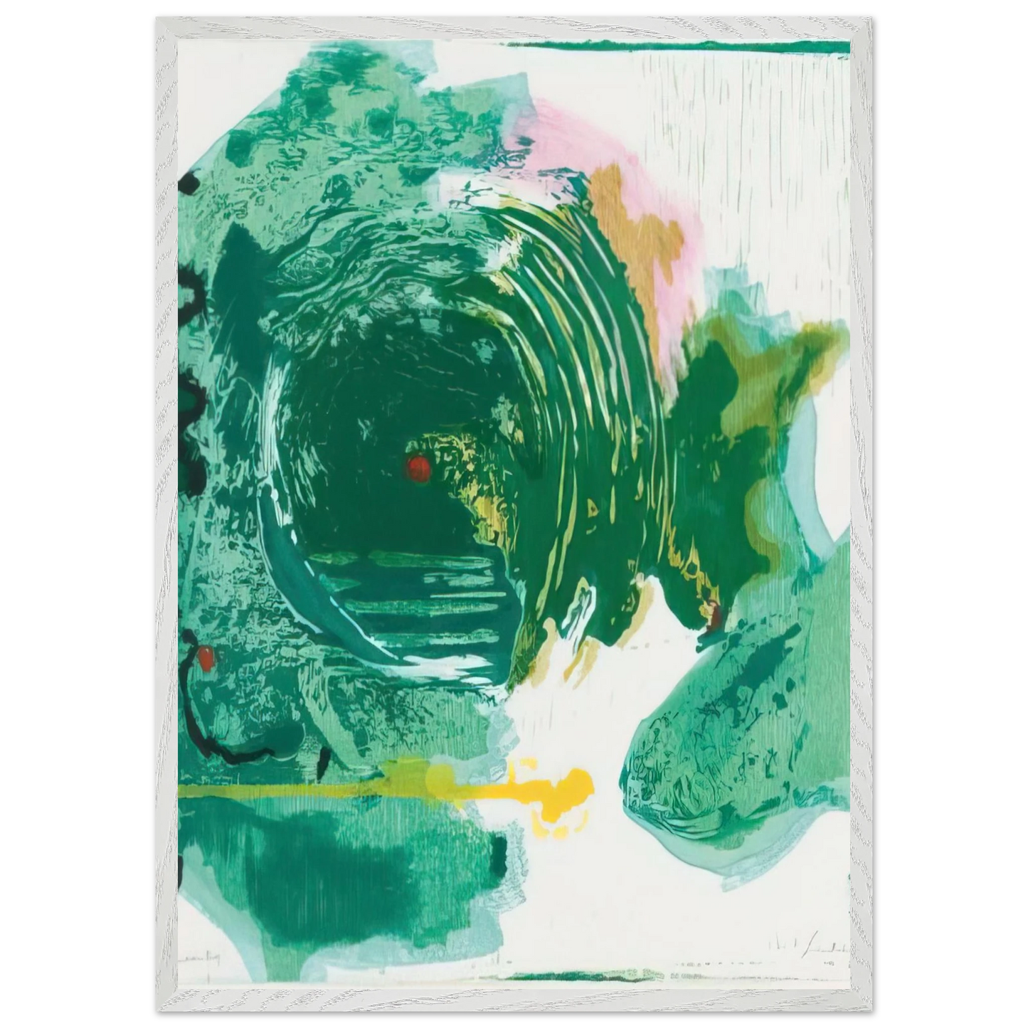 Helen Frankenthaler - Radius - 1993 Wall art - 50x70 cm / 20x28 inches - Fine Art Poster-canvas - -