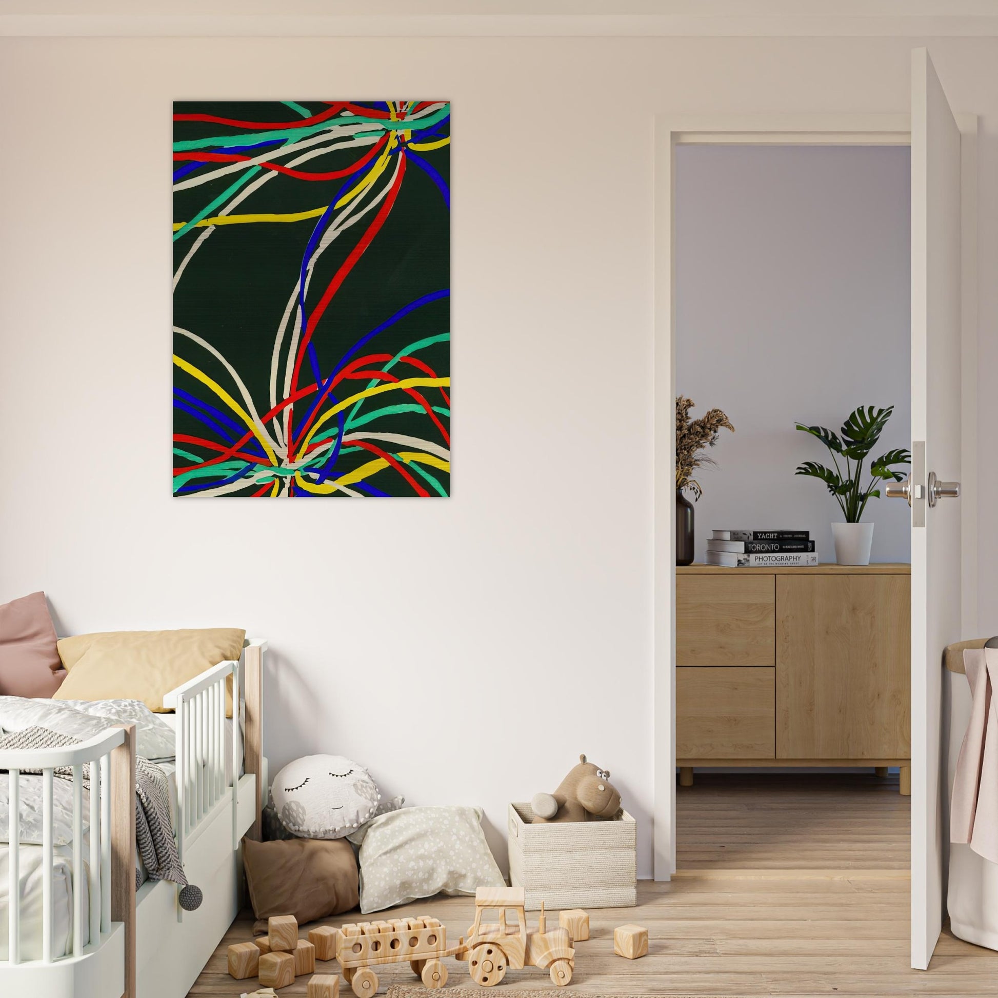 COMPOSITIONS COULEURS IDEES - Sonia Delaunay Brushed Aluminum Print - 70x100 cm / 28x40 inches | Sonia Delaunay Aluminum Print | Sonia Delaunay Prints