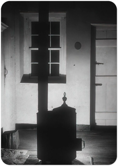 Doylestown House—The Stove - 1917 By Charles Sheeler Pack of 10 Post Cards | Charles Sheeler Post Cards | A6 (10.5 x 14.8 cm) - 4.1 x 5.8 inches