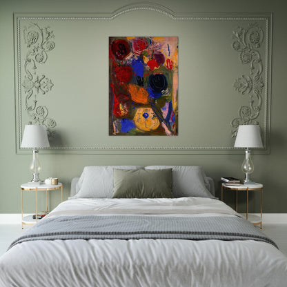 The Third Hand - Hans Hofmann Brushed Aluminum Print - 70x100 cm / 28x40 inches | Hans Hofmann Aluminum Print | Hans Hofmann Prints