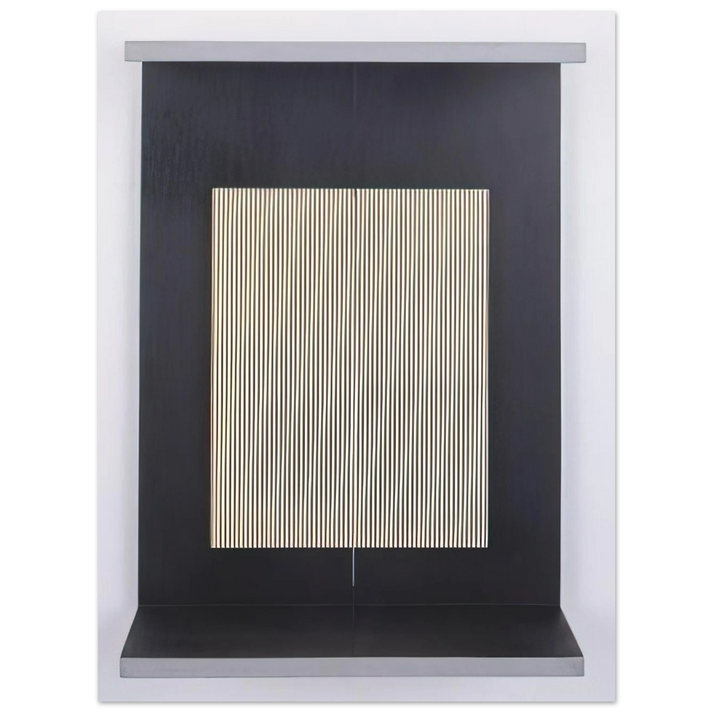 Jesus Rafael Soto - LIGHT TRAP 1965  75x100 cm / 30x40inches Fine Art Poster