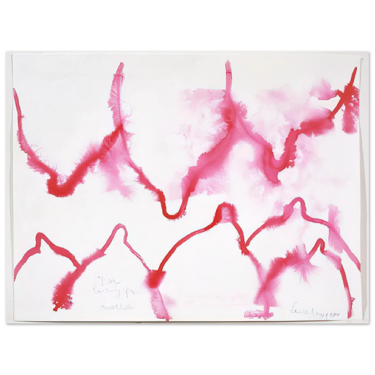 Louise Bourgeois - I AM LOOKING FOR MOTHERS 2007  75x100 cm / 30x40inches Fine Art Poster