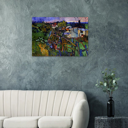 LANDSCAPE 1906 - Andre Derain Brushed Aluminum Print - 70x100 cm / 28x40 inches | Andre Derain Aluminum Print | Andre Derain Prints
