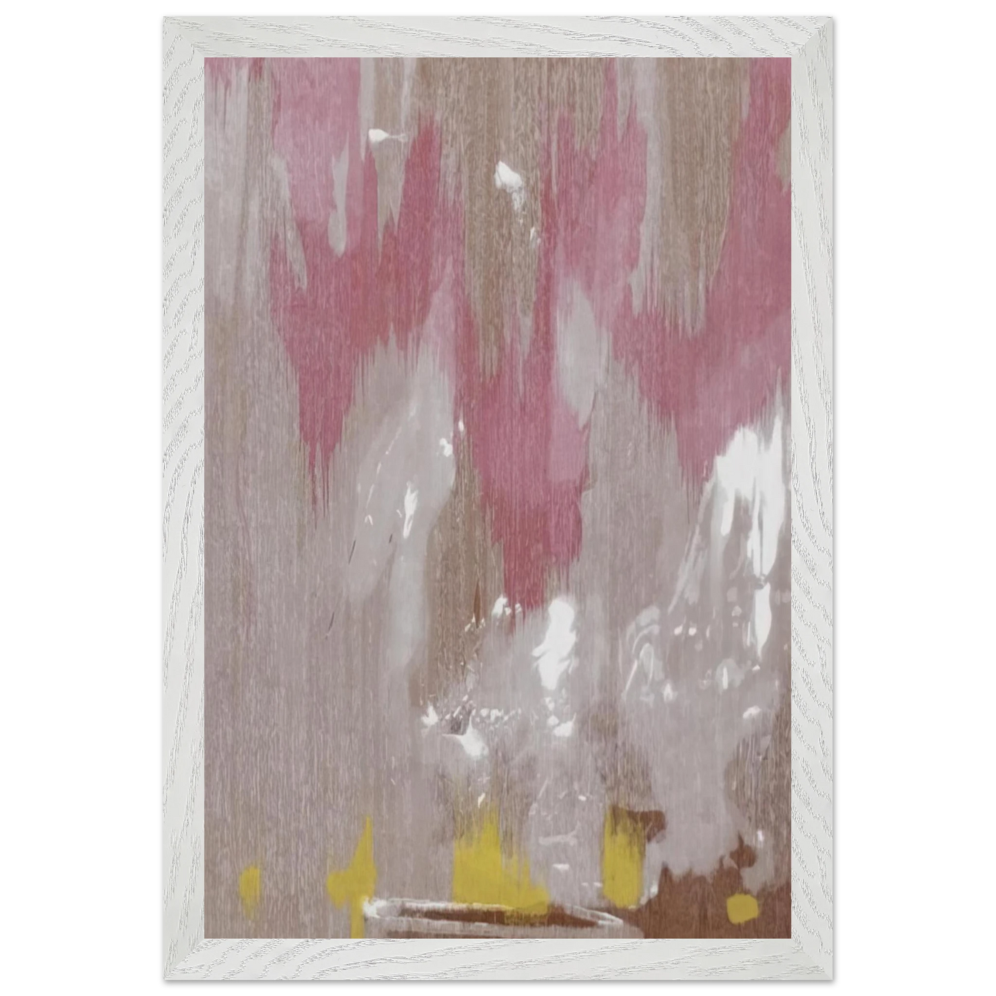 Helen Frankenthaler - Tales of Genji IV - 1998 Wall art - A1 (59.4 x 84.1  cm) - Premium Wooden Framed Poster With Fine Art Paper-canvas - Wood frame