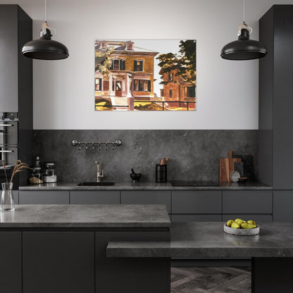 Davis House - Edward Hopper Acrylic Print - 70x100 cm / 28x40″ inches