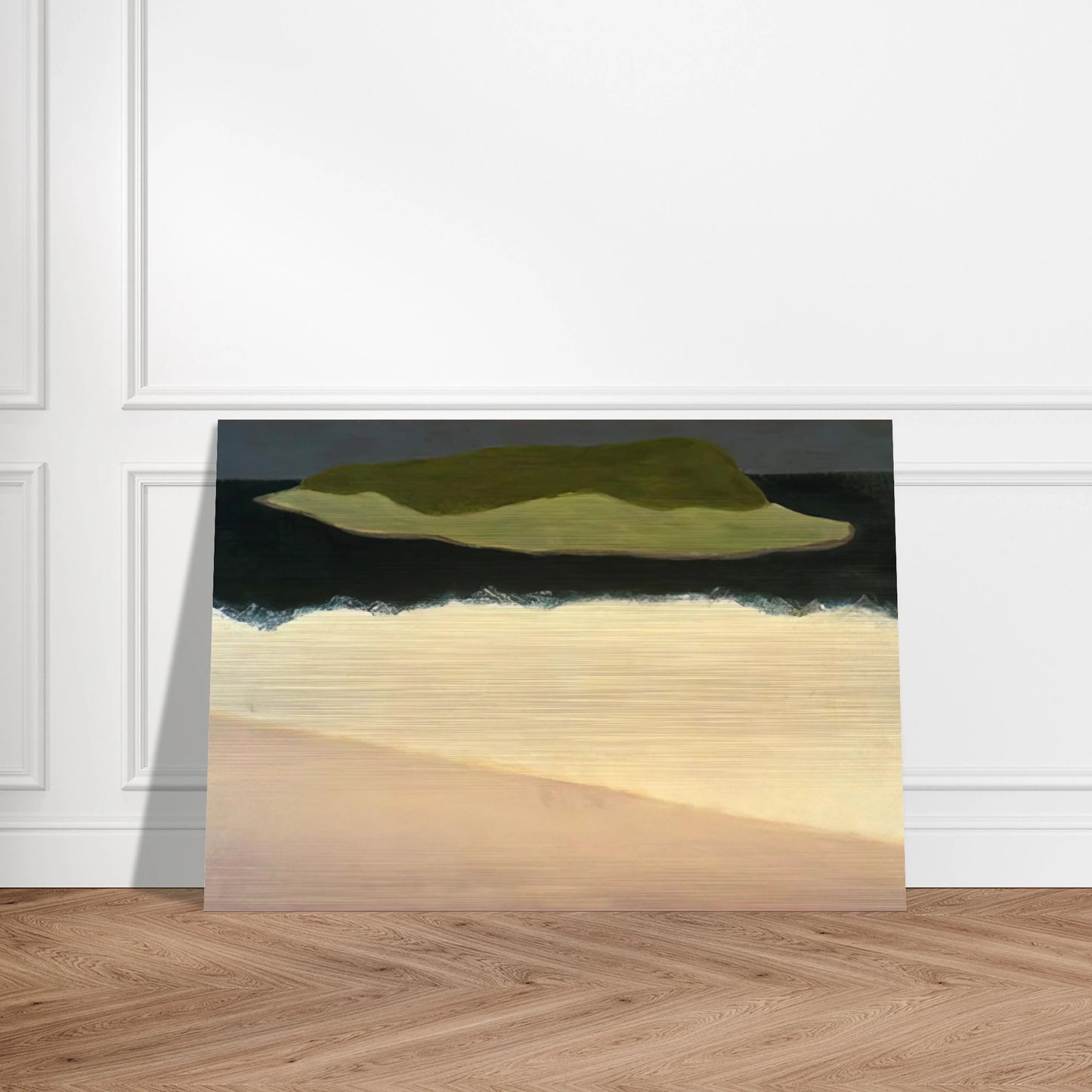 Offshore Island - 1958 - Milton Avery Brushed Aluminum Print - 70x100 cm / 28x40 inches | Milton Avery Aluminum Print | Milton Avery Prints