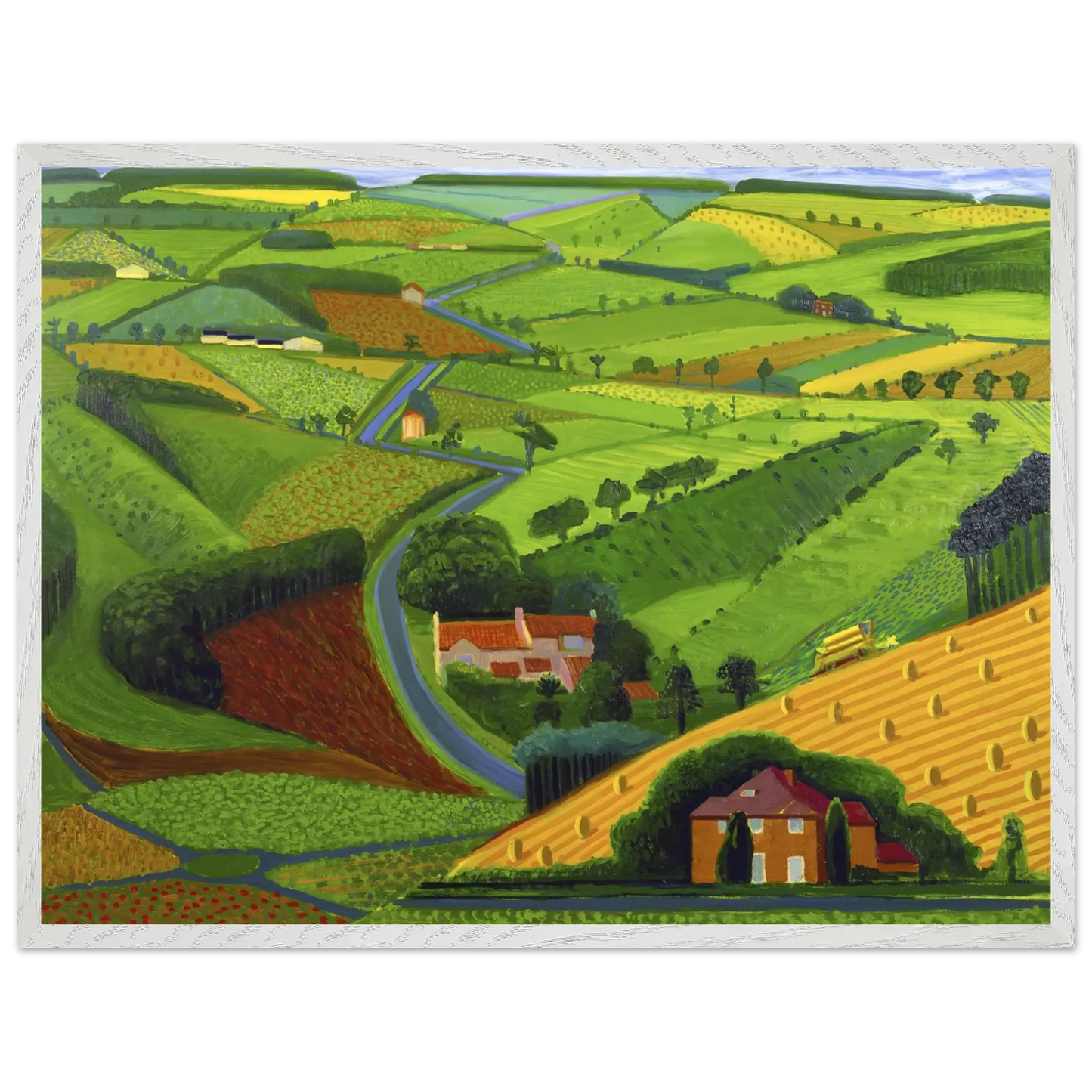 David Hockney - David Hockney Wall art - 60x80 cm / 24x32 Inches - Fine Art Poster - -