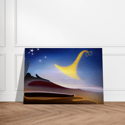Awakening Memory of Father - 1943 - Agnes Lawrence Pelton Brushed Aluminum Print - 70x100 cm / 28x40 inches | Agnes Lawrence Pelton Aluminum Print | Agnes Lawrence Pelton Prints