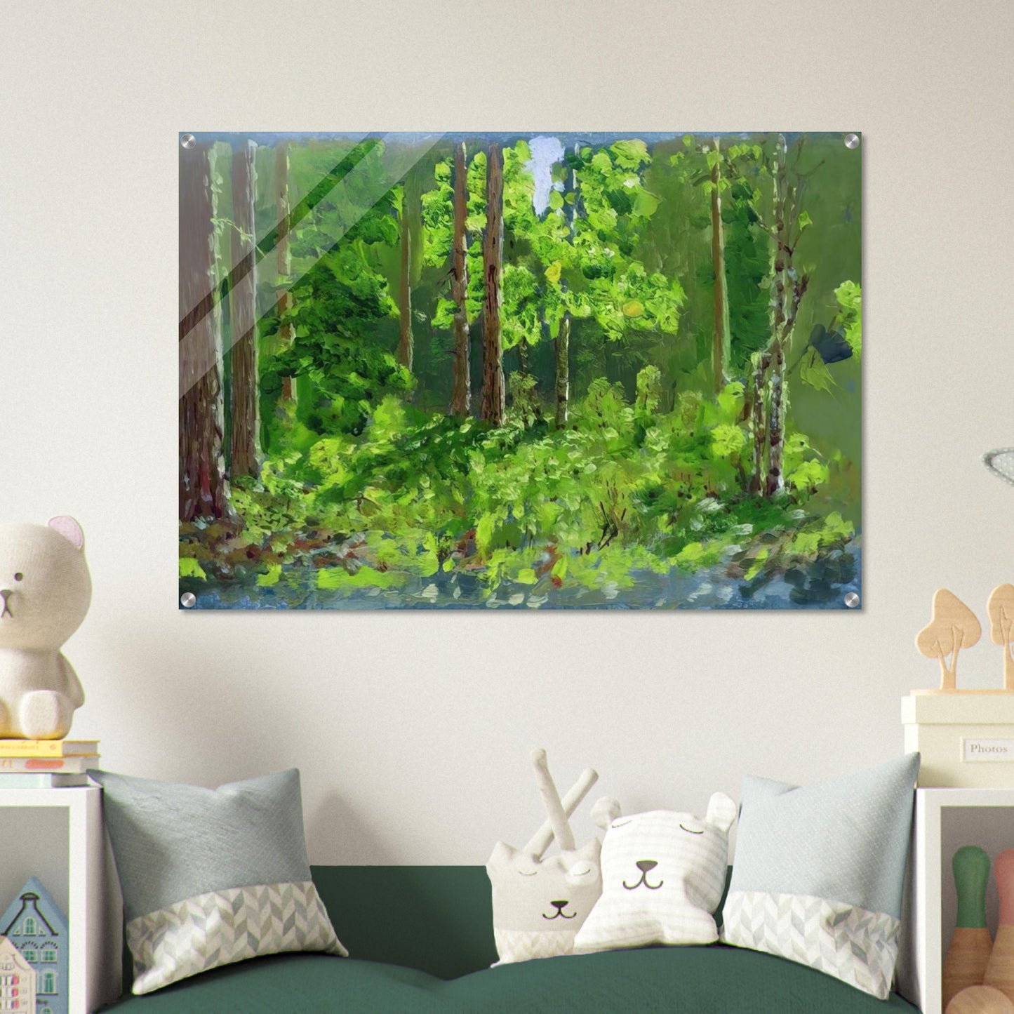 Forest - Arkhyp Kuindzhi Acrylic Print - 70x100 cm / 28x40″ inches | Arkhyp Kuindzhi Wall Art | Arkhyp Kuindzhi Prints