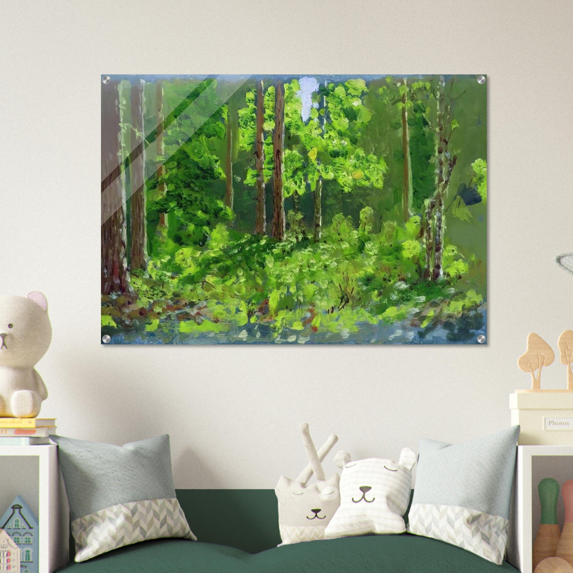 Forest - Arkhyp Kuindzhi Acrylic Print - 70x100 cm / 28x40″ inches | Arkhyp Kuindzhi Wall Art | Arkhyp Kuindzhi Prints