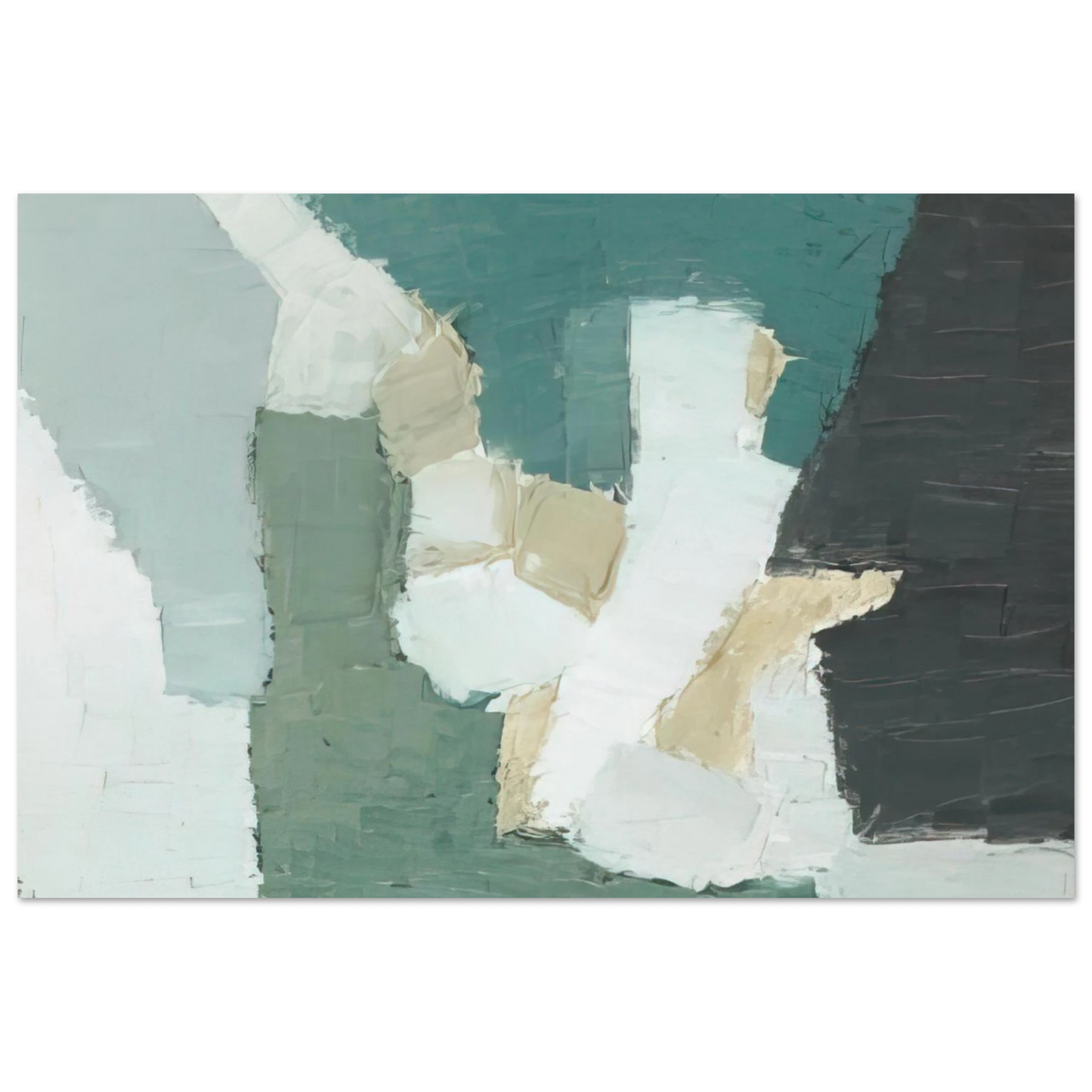 Nicolas de Stael - Composition - 1949 Fine Art Poster